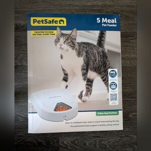 PetSafe Automatic 5 Meal Feeder in White